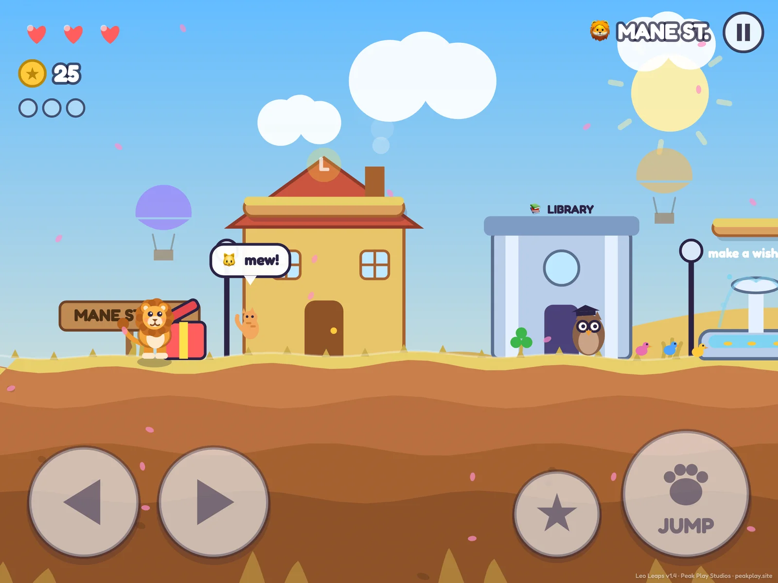 Leo Leap daytime learning world on iPad